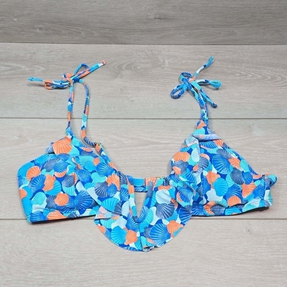 NWOT Decree Women Bikini bra sz L